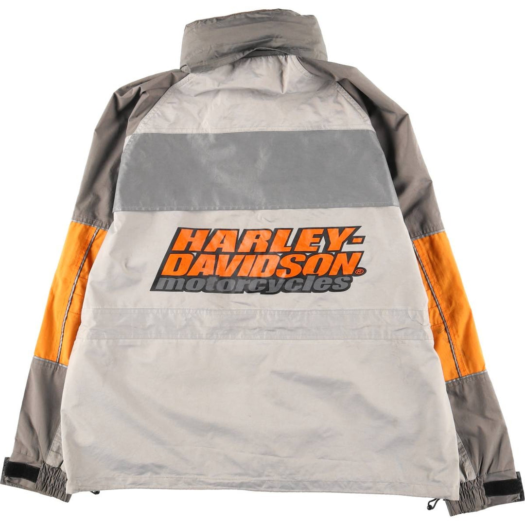 Harley-Davidson Men's Windbreaker (Size L) polyester gray type Vintage Second Hand