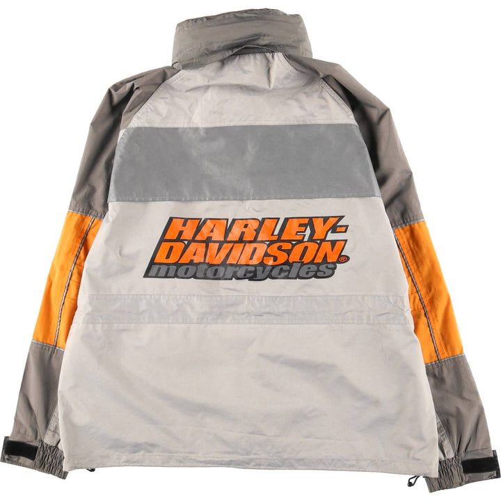 Harley-Davidson Men's Windbreaker (Size L) polyester gray type Vintage Second Hand