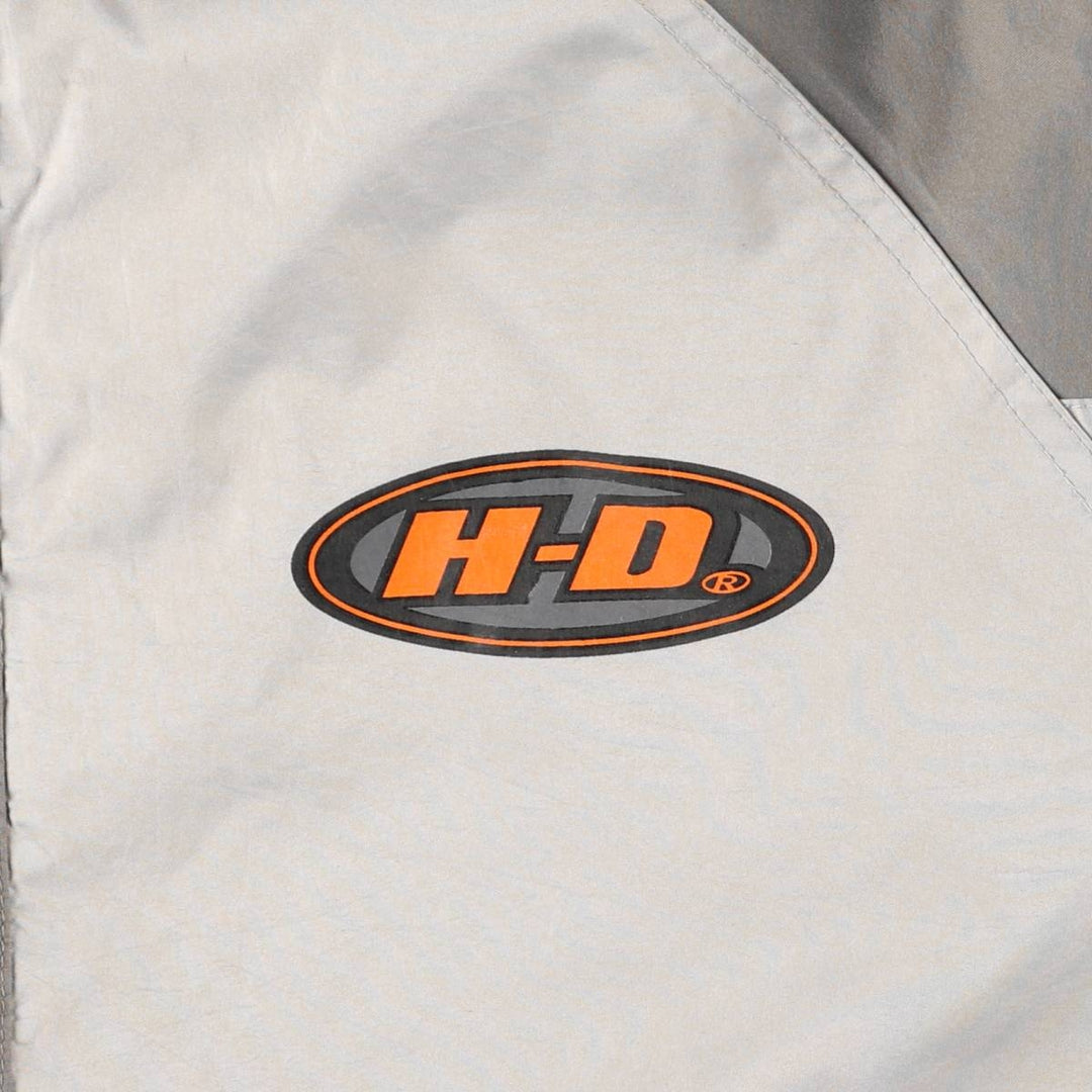 Harley-Davidson Men's Windbreaker (Size L) polyester gray type Vintage Second Hand