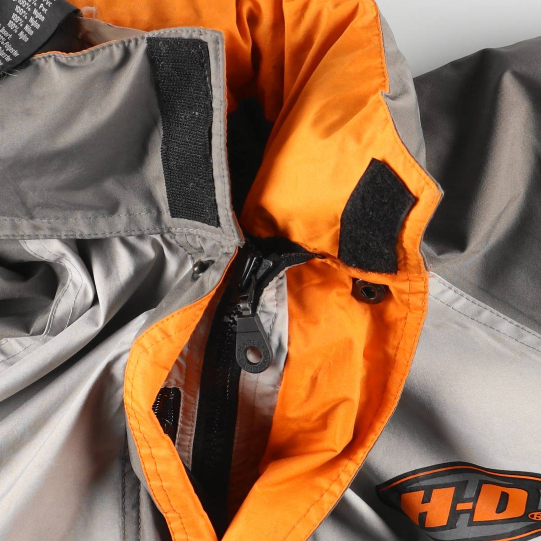 Harley-Davidson Men's Windbreaker (Size L) polyester gray type Vintage Second Hand