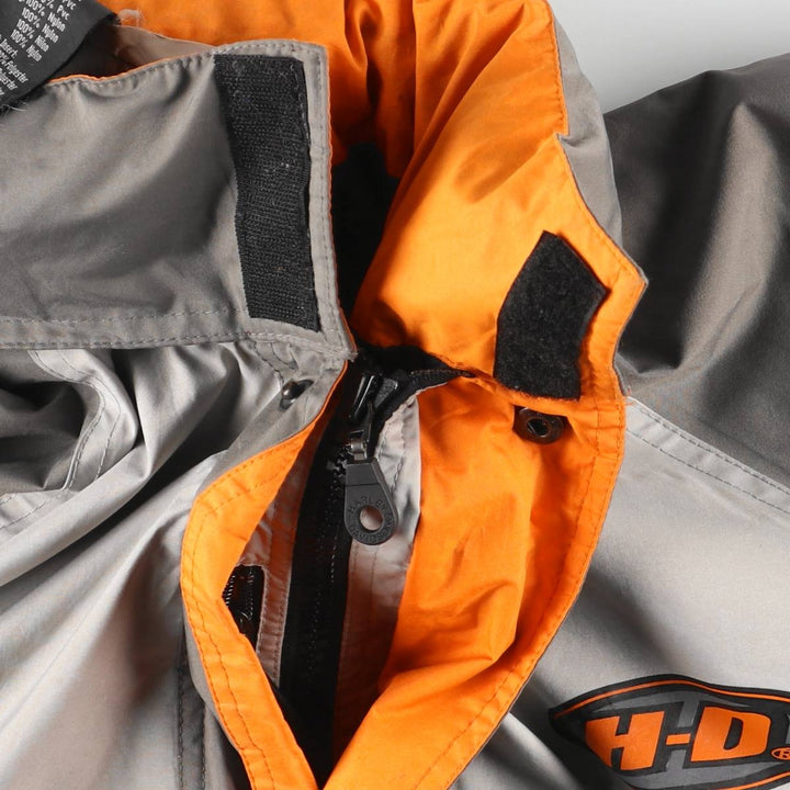 Harley-Davidson Men's Windbreaker (Size L) polyester gray type Vintage Second Hand