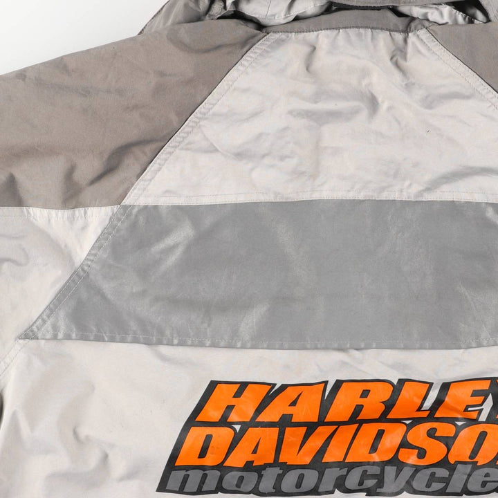 Harley-Davidson Men's Windbreaker (Size L) polyester gray type Vintage Second Hand