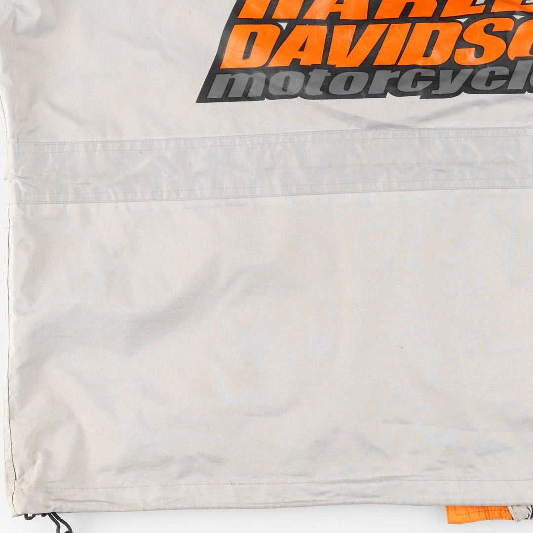 Harley-Davidson Men's Windbreaker (Size L) polyester gray type Vintage Second Hand