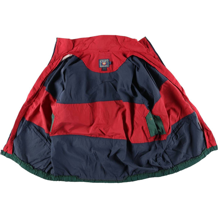 Vintage 1980'S Ralph Lauren Chaps nylon jacket, size M, men's Nylon navy blue type Vintage Second Hand
