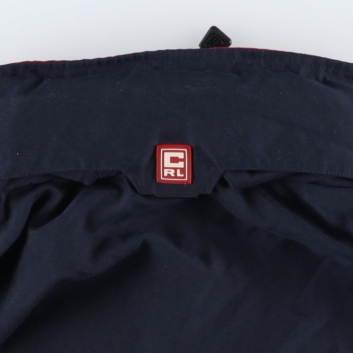 Ralph Lauren Chaps Anorak Jacket, Made in Russia, Men's Size L polyester navy blue type Vintage Second Hand