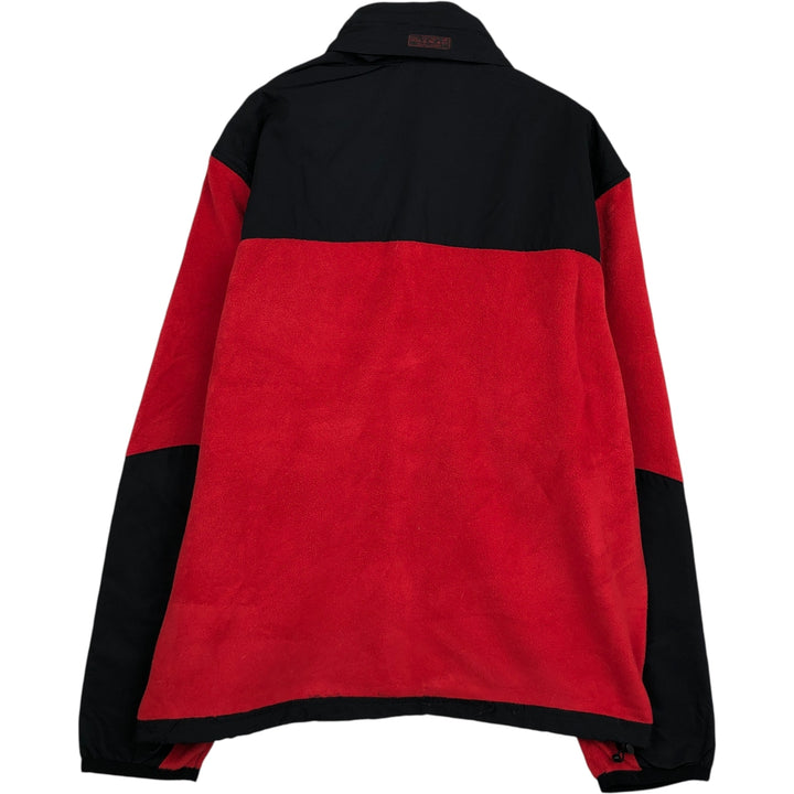 Ralph Lauren POLO by Ralph Lauren fleece jacket, men's size L polyester black type Vintage Second Hand