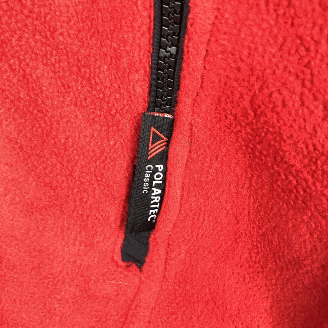 Ralph Lauren POLO by Ralph Lauren fleece jacket, men's size L polyester black type Vintage Second Hand
