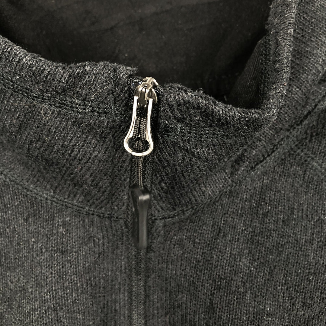 Marmot Half-Zip Fleece Pullover, Men's Size Medium polyester black type Vintage Second Hand