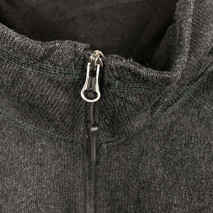 Marmot Half-Zip Fleece Pullover, Men's Size Medium polyester black type Vintage Second Hand