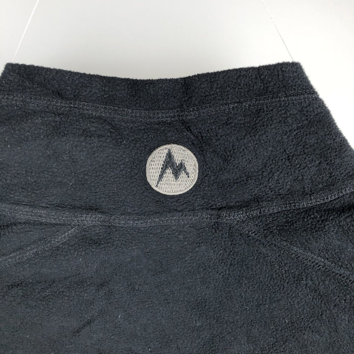 Marmot Half-Zip Fleece Pullover, Men's Size L polyester black type Vintage Second Hand