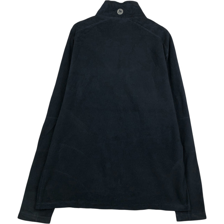 Marmot Half-Zip Fleece Pullover, Men's XL polyester black type Vintage Second Hand