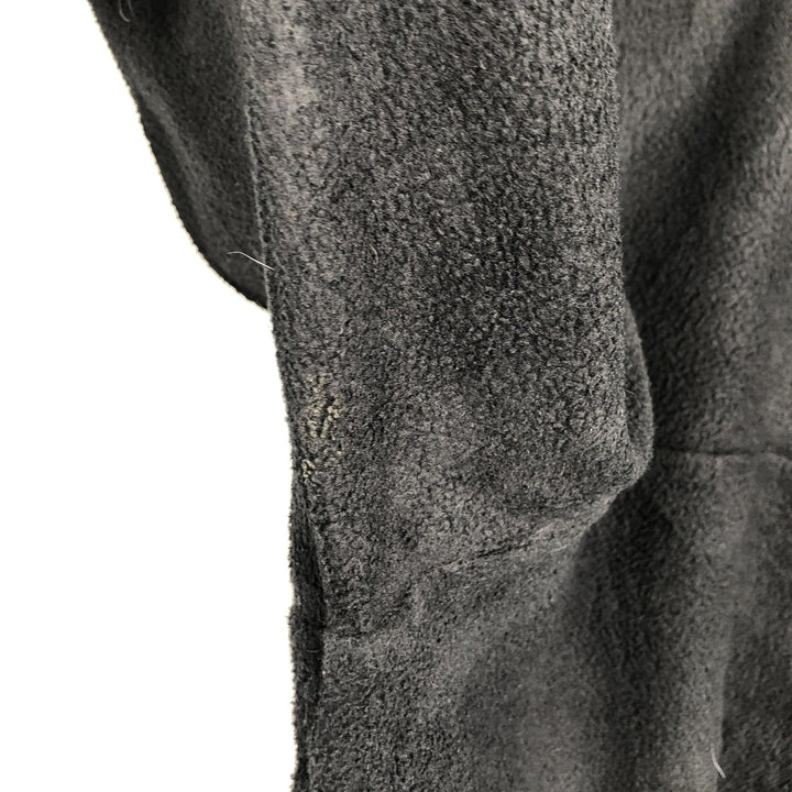 Vintage LLBean Half-Snap Fleece Pullover from the 1980s-1990s, Made in USA, Men's Size Medium polyester black type Vintage Second Hand
