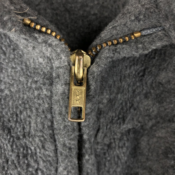 Ralph Lauren POLO by Ralph Lauren Swing-Top Fleece Jacket, Made in Canada, Men's Size Medium unclear gray type Vintage Second Hand