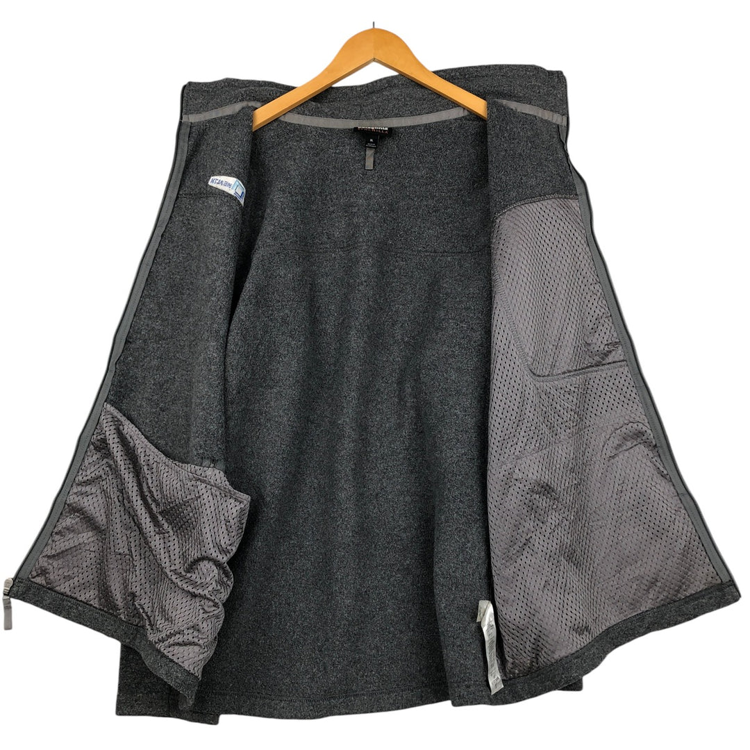 Patagonia Classic Synchilla Fleece Jacket, Men's XL (22990FA21) recycled polyester gray type Vintage Second Hand