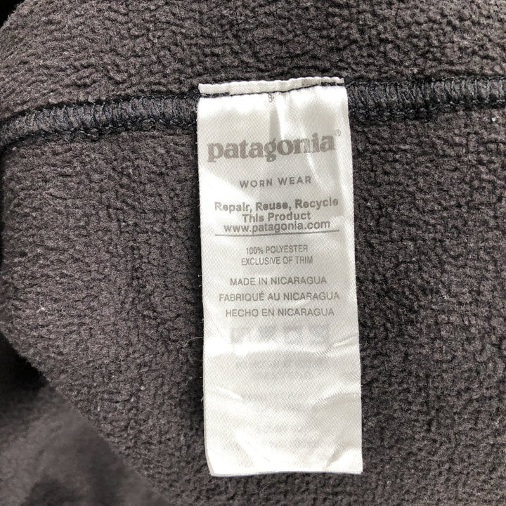 Patagonia Classic Synchilla Jacket 22995SP18 Fleece Jacket, Women's Size M (approx.) polyester black type Vintage Second Hand
