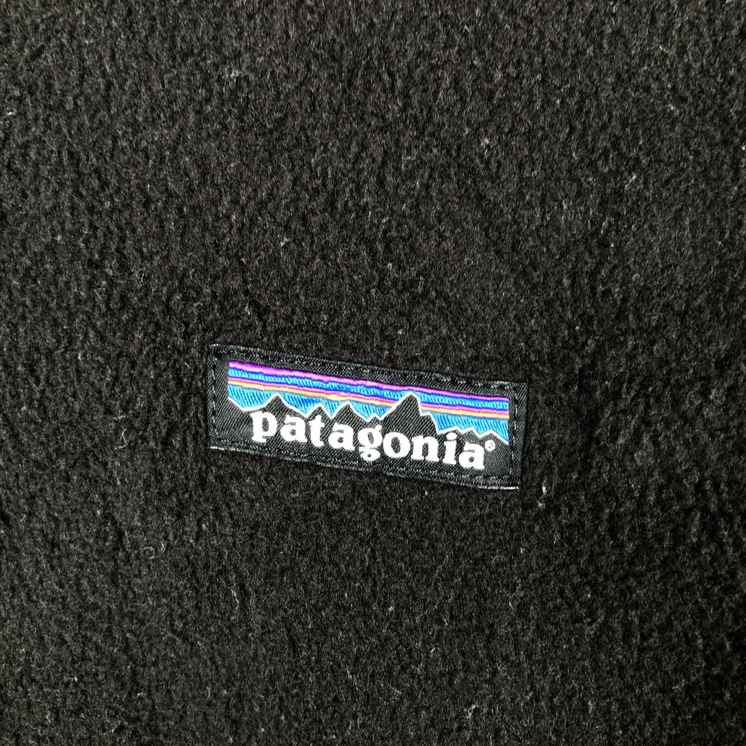 Patagonia Classic Synchilla Jacket 22995SP18 Fleece Jacket, Women's Size M (approx.) polyester black type Vintage Second Hand