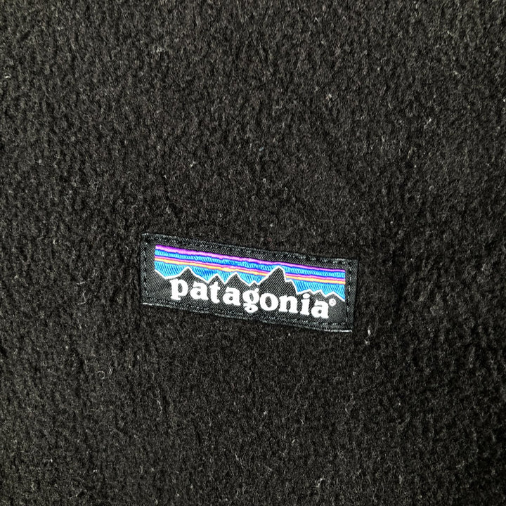 Patagonia Classic Synchilla Jacket 22995SP18 Fleece Jacket, Women's Size M (approx.) polyester black type Vintage Second Hand