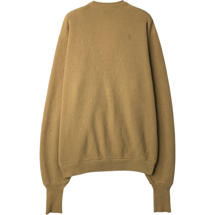 Grand Slam Acrylic Knit Cardigan, Made in USA, Men's XL Oron Acrylic Beige type Vintage Second Hand