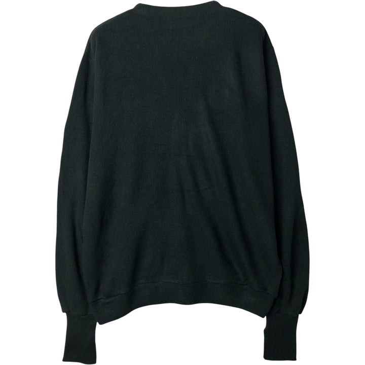 ParFour Acrylic Knit Cardigan, Made in USA, Men's Size M acrylic black type Vintage Second Hand