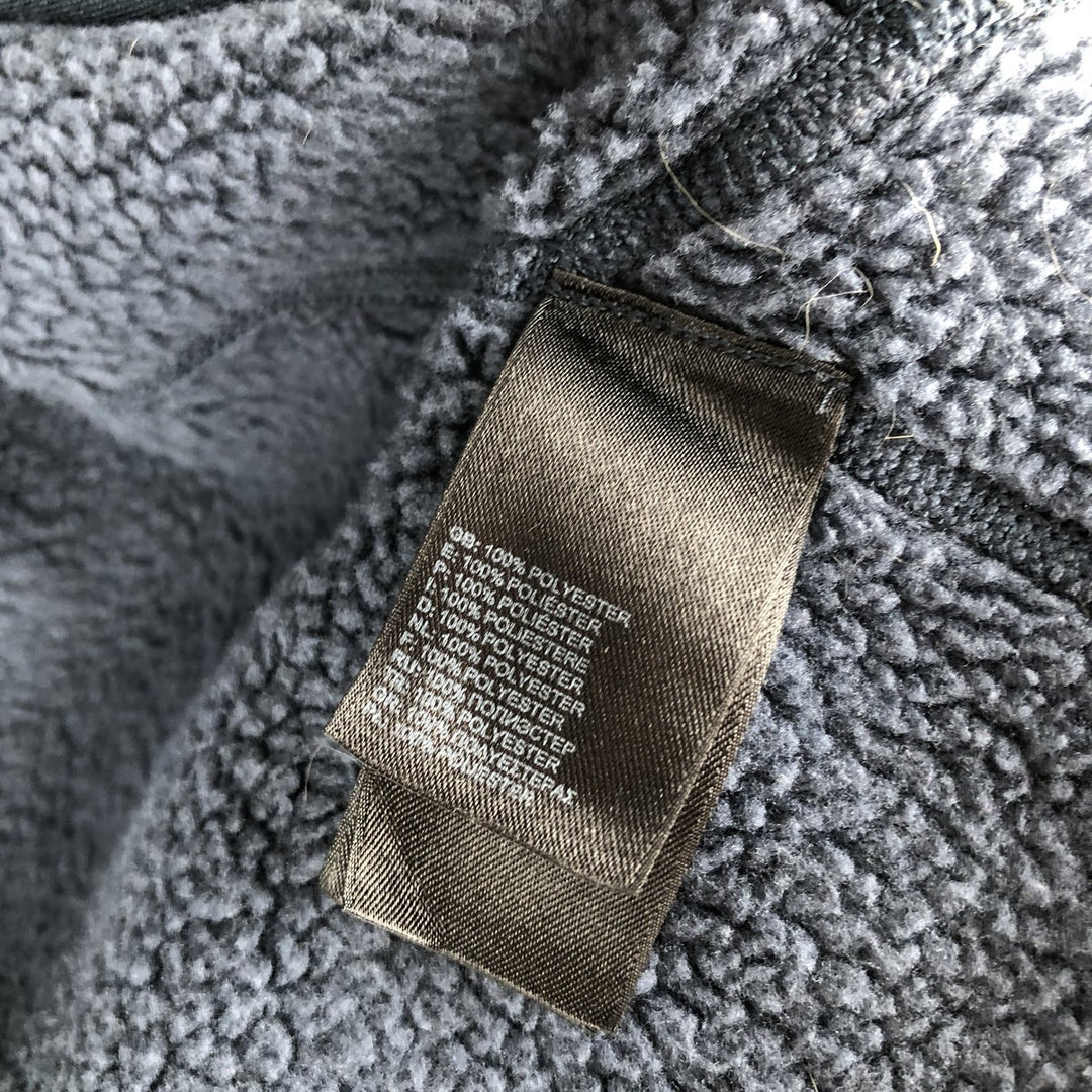 The North Face Fleece Vest, Men's Size S polyester gray type Vintage Second Hand