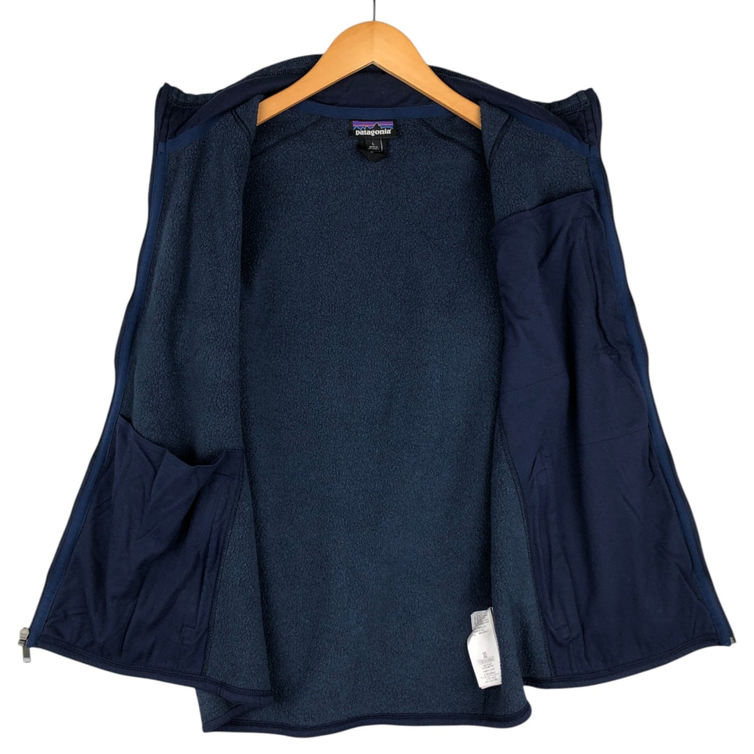 Patagonia STY25881FA15 Men's Fleece Vest, Size L polyester navy blue type Vintage Second Hand