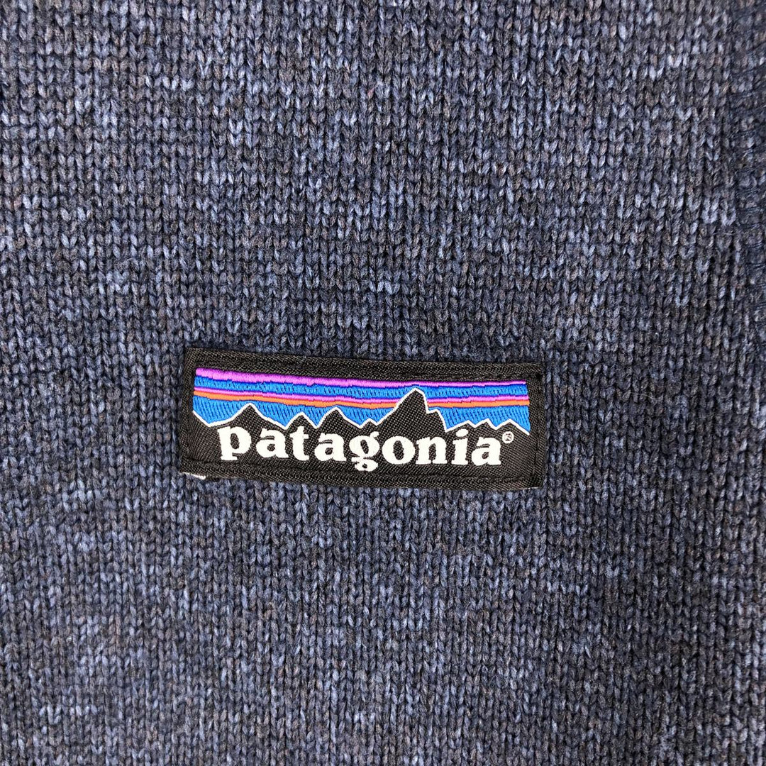 Patagonia STY25886FA18 Fleece Vest, Women's Size M (approx.) polyester navy blue type Vintage Second Hand