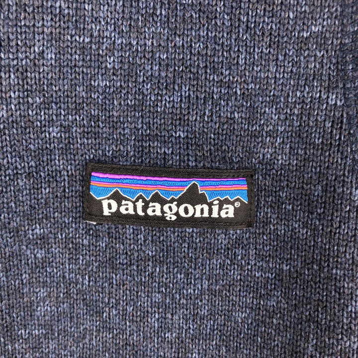 Patagonia STY25886FA18 Fleece Vest, Women's Size M (approx.) polyester navy blue type Vintage Second Hand