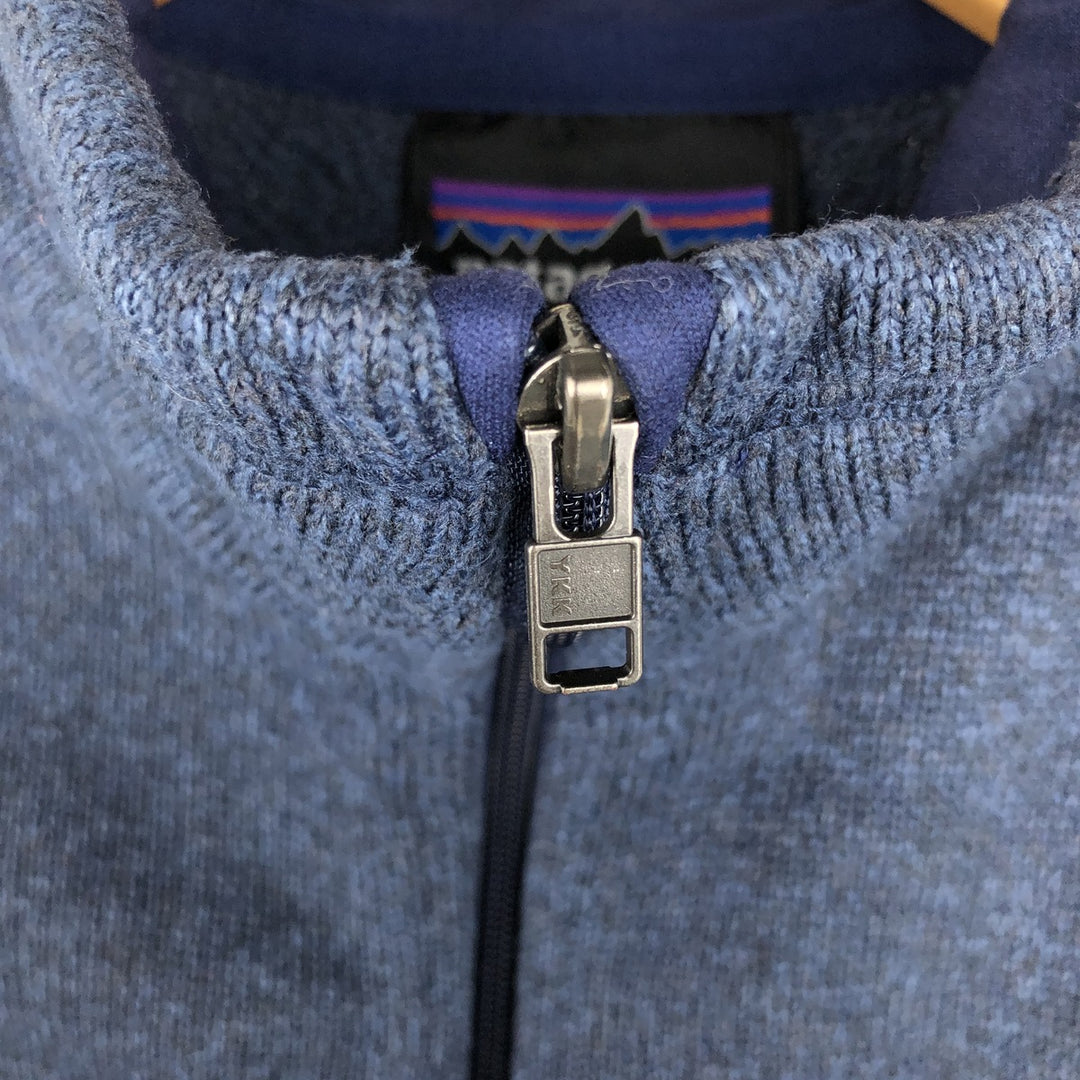 Patagonia STY25886FA18 Fleece Vest, Women's Size M (approx.) polyester navy blue type Vintage Second Hand