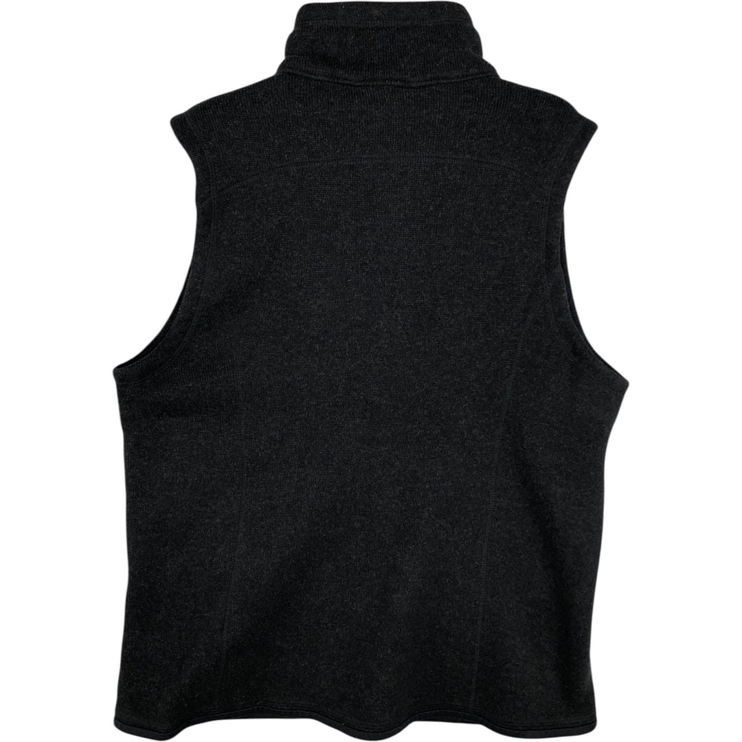 Patagonia Better Sweater Vest 25886FA15 Fleece Vest, Women's Size L polyester black type Vintage Second Hand