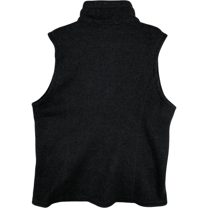 Patagonia Better Sweater Vest 25886FA15 Fleece Vest, Women's Size L polyester black type Vintage Second Hand