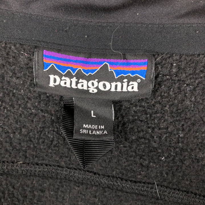 Patagonia Better Sweater Vest 25886FA15 Fleece Vest, Women's Size L polyester black type Vintage Second Hand