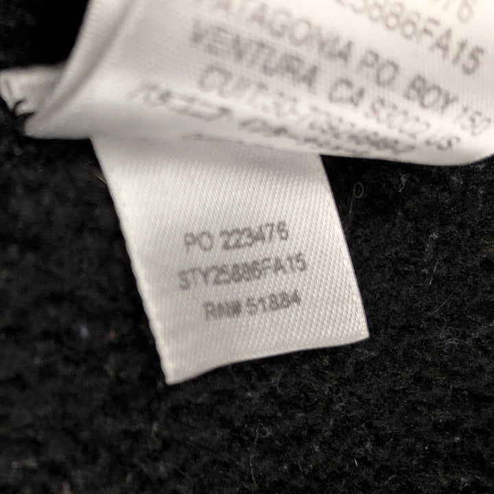 Patagonia Better Sweater Vest 25886FA15 Fleece Vest, Women's Size L polyester black type Vintage Second Hand