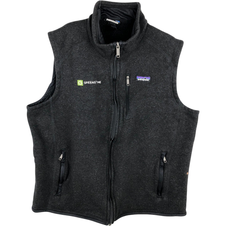 Patagonia STY25881FA16 Fleece Vest, Men's XL polyester black type Vintage Second Hand