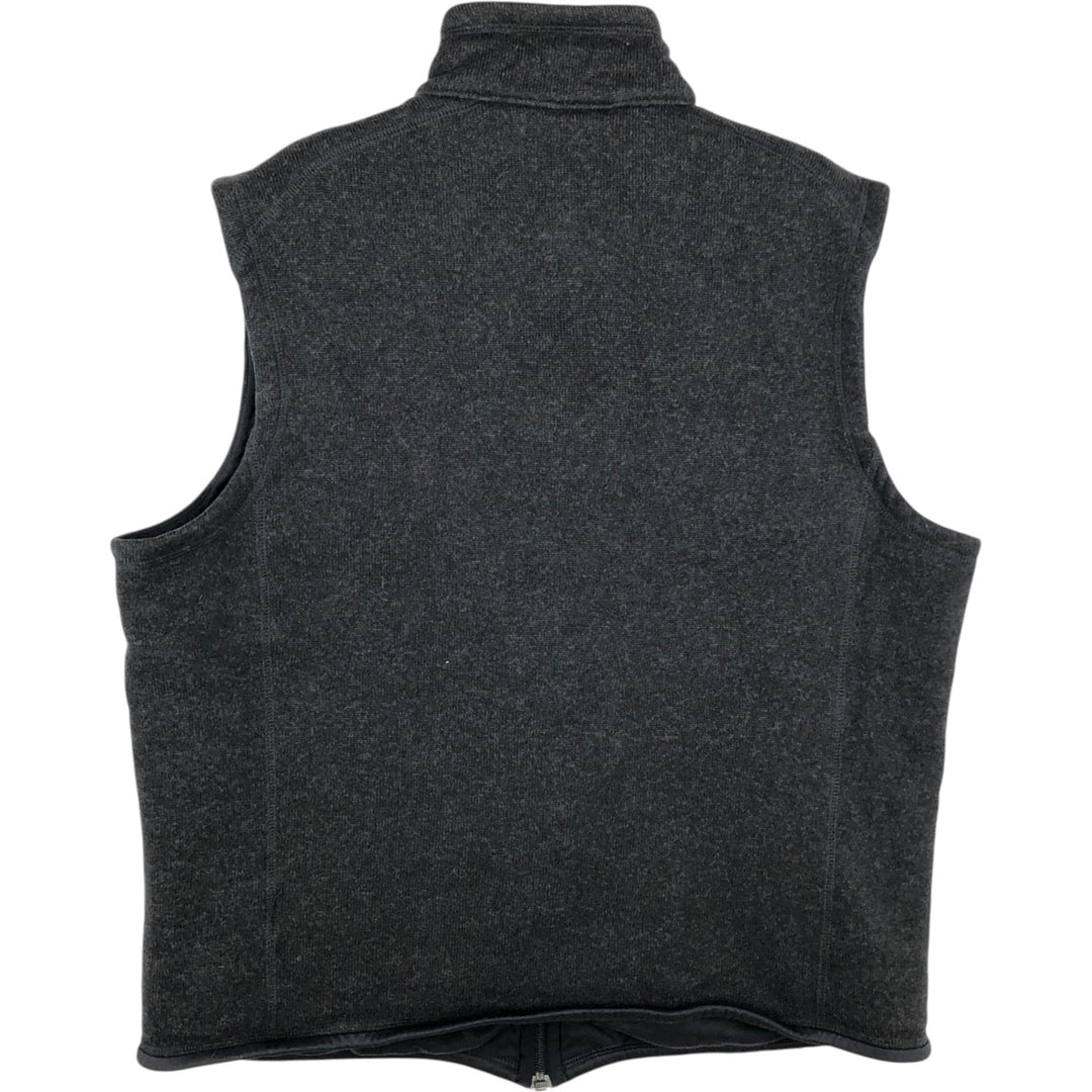 Patagonia STY25881FA16 Fleece Vest, Men's XL polyester black type Vintage Second Hand
