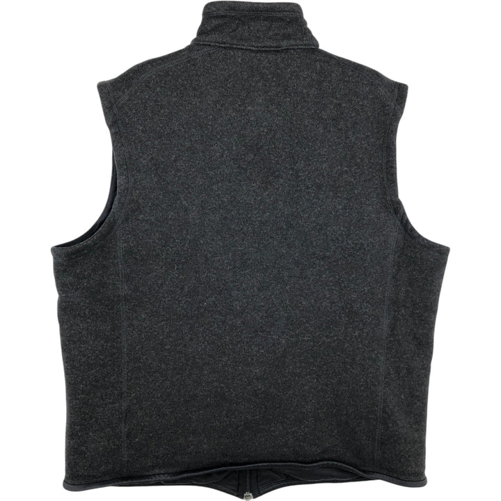 Patagonia STY25881FA16 Fleece Vest, Men's XL polyester black type Vintage Second Hand