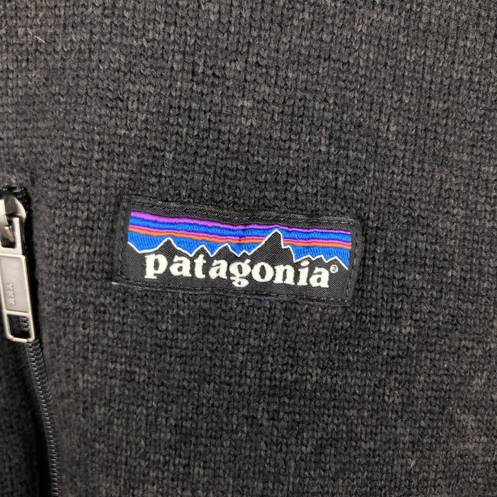 Patagonia STY25881FA16 Fleece Vest, Men's XL polyester black type Vintage Second Hand