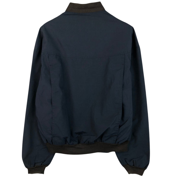 90'S vintage his SPORTSWEAR Derby jacket, cup shoulder, men's size XL unclear navy blue type Vintage Second Hand