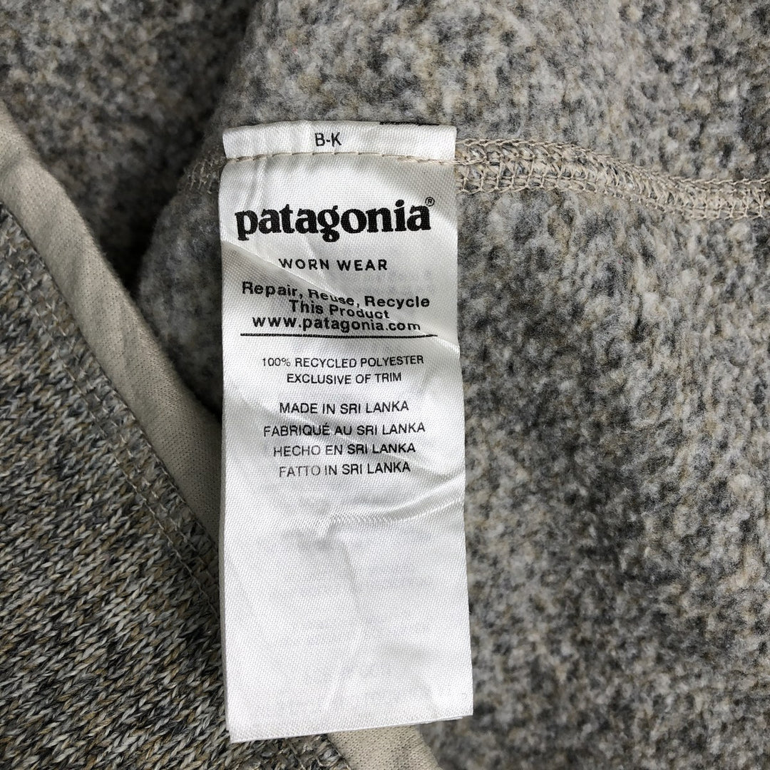 Patagonia Better Sweater 1 recycled polyester gray type Vintage Second Hand