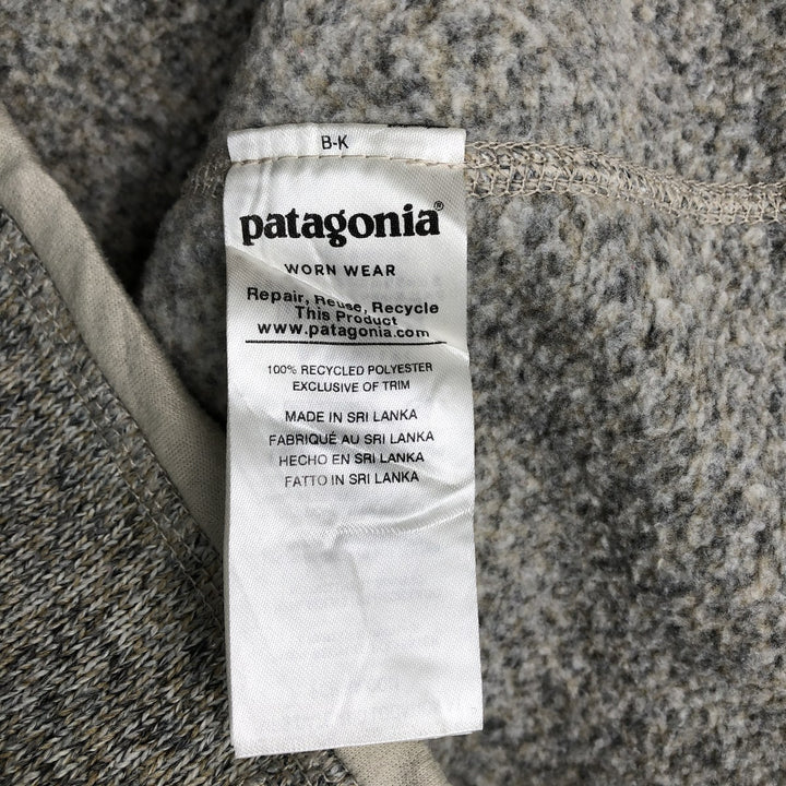 Patagonia Better Sweater 1 recycled polyester gray type Vintage Second Hand
