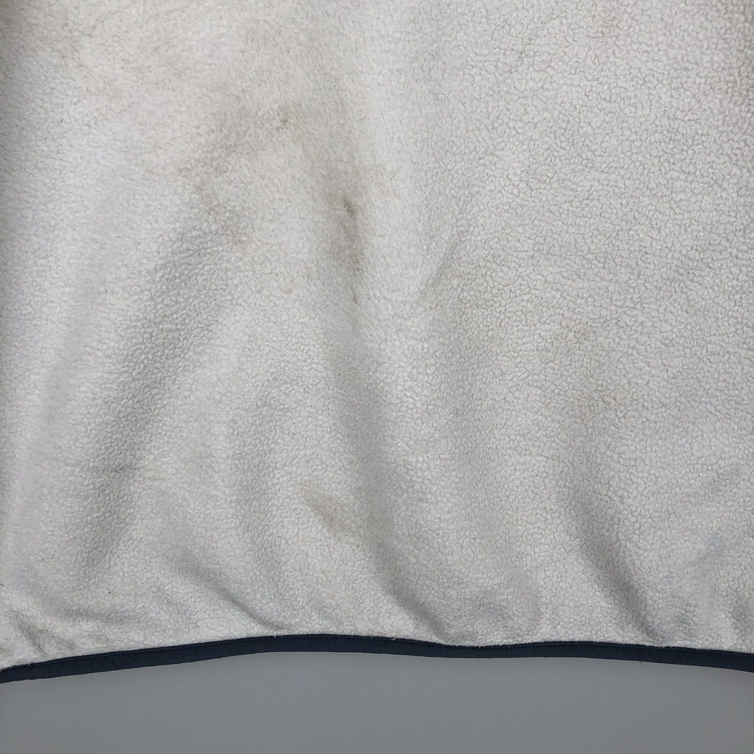 Patagonia Lightweight Synchilla Snap Tee 25455FA17 Half-Snap Fleece Pullover, Women's XL polyester gray type Vintage Second Hand