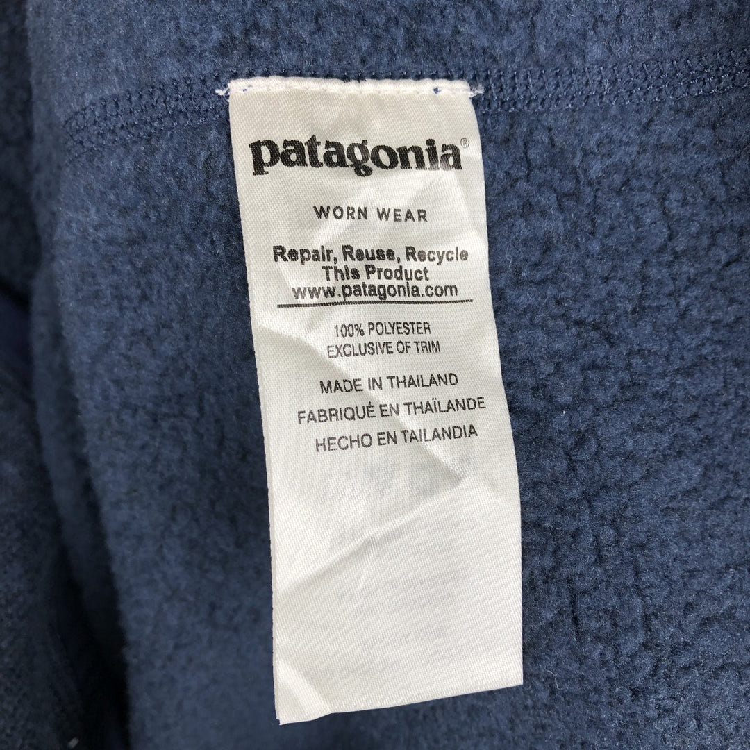 Patagonia Better Sweater 1 polyester navy blue type Vintage Second Hand