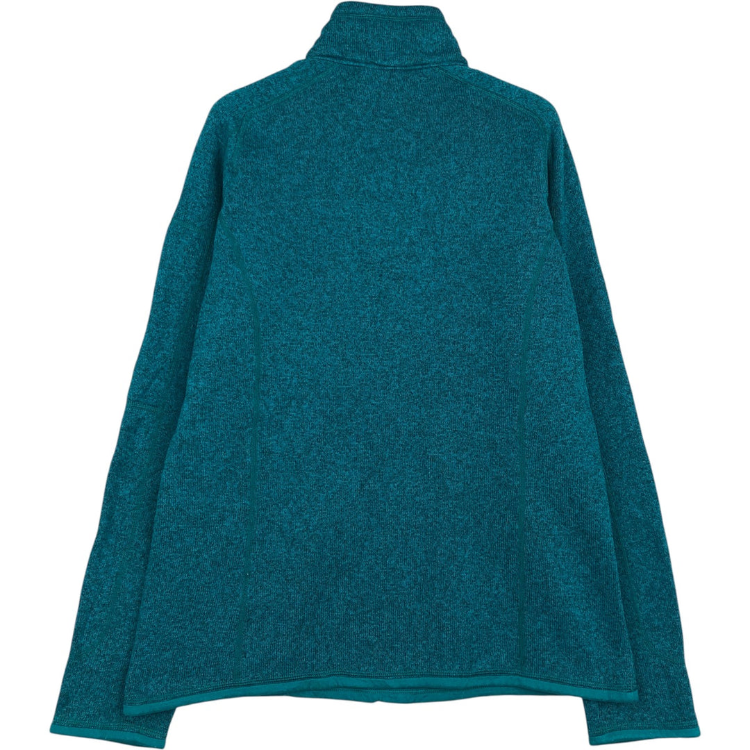 Patagonia Better Sweater 1 polyester turquoise blue Vintage Second Hand