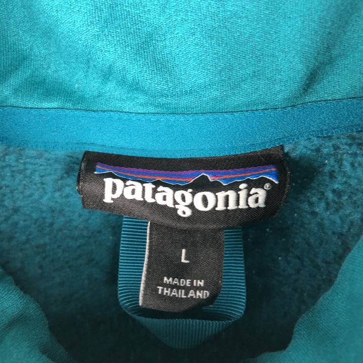 Patagonia Better Sweater 1 polyester turquoise blue Vintage Second Hand