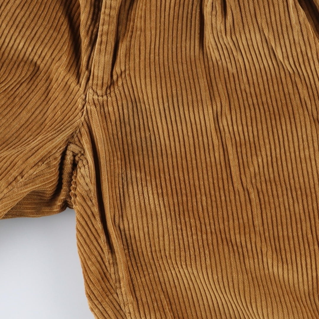 IZOD CLUB Two-pleat Corduroy Pants, Men's, Size 34 cotton beige type brown Vintage Second Hand