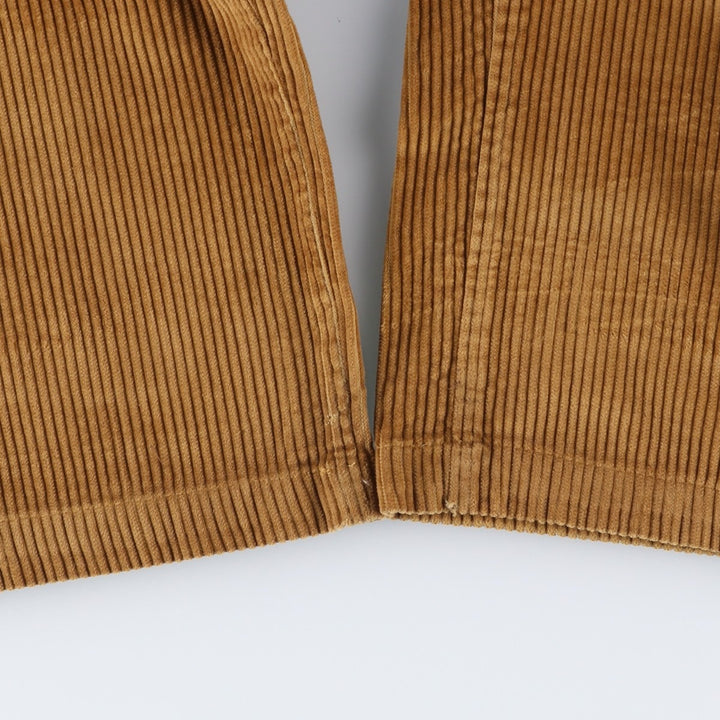 IZOD CLUB Two-pleat Corduroy Pants, Men's, Size 34 cotton beige type brown Vintage Second Hand