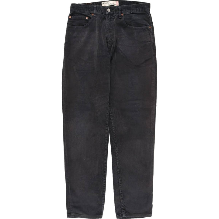 2000'S Levi's 559 Relaxed Straight Corduroy Pants, Men's, Size W32 cotton black type Vintage Second Hand