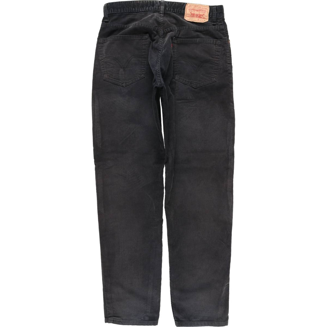 2000'S Levi's 559 Relaxed Straight Corduroy Pants, Men's, Size W32 cotton black type Vintage Second Hand