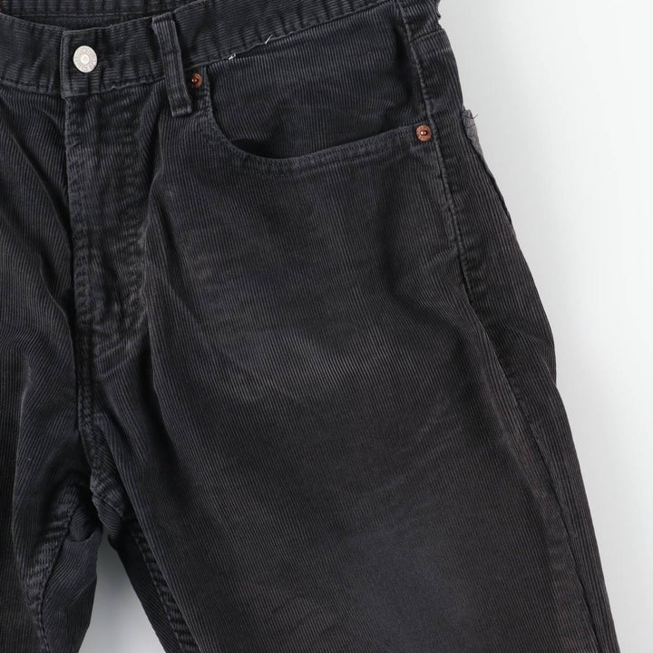 2000'S Levi's 559 Relaxed Straight Corduroy Pants, Men's, Size W32 cotton black type Vintage Second Hand