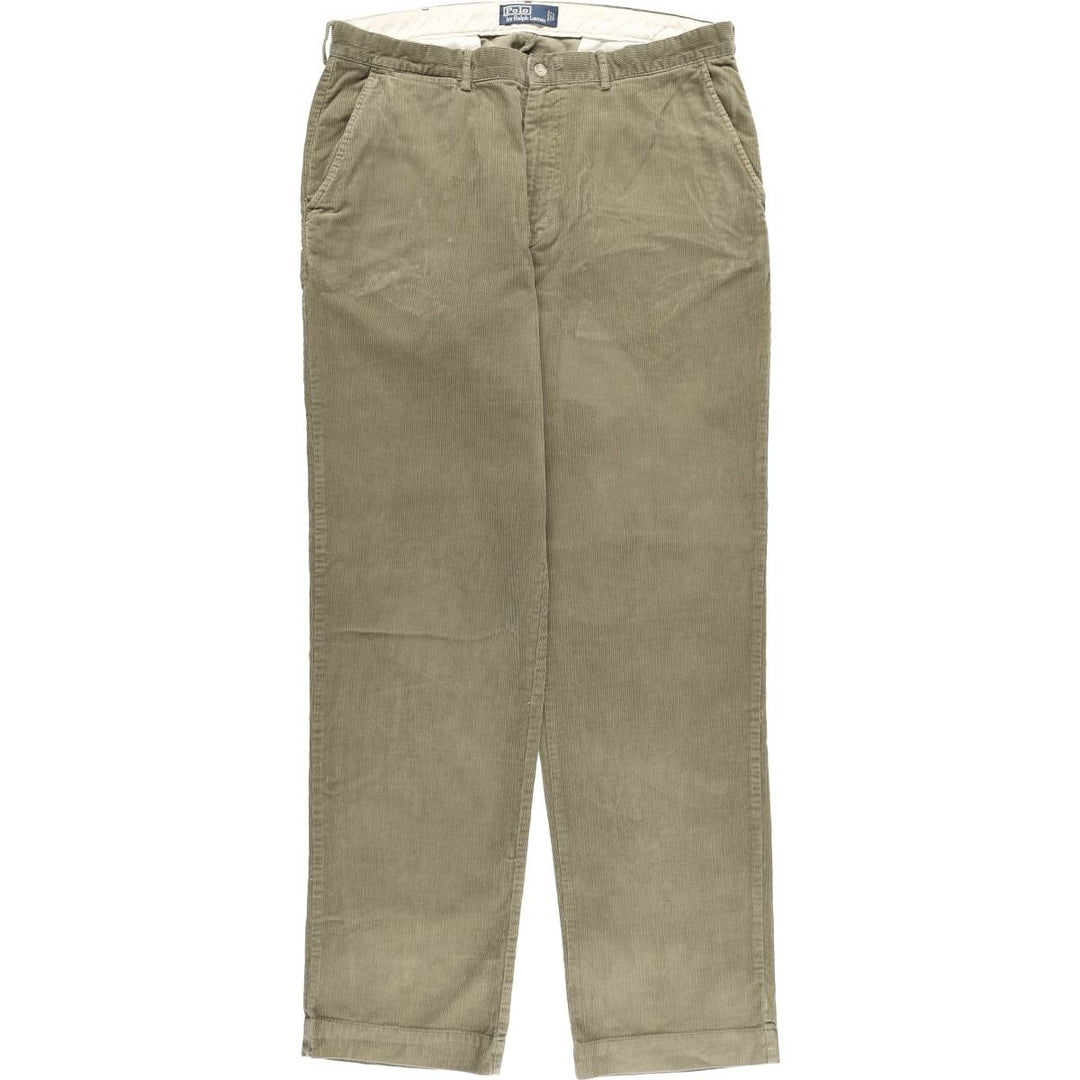 Ralph Lauren POLO by Ralph Lauren Corduroy Pants Men's W37 cotton Khaki type Vintage Second Hand