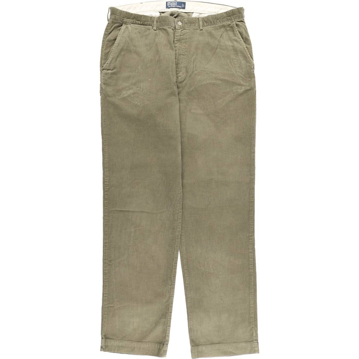Ralph Lauren POLO by Ralph Lauren Corduroy Pants Men's W37 cotton Khaki type Vintage Second Hand